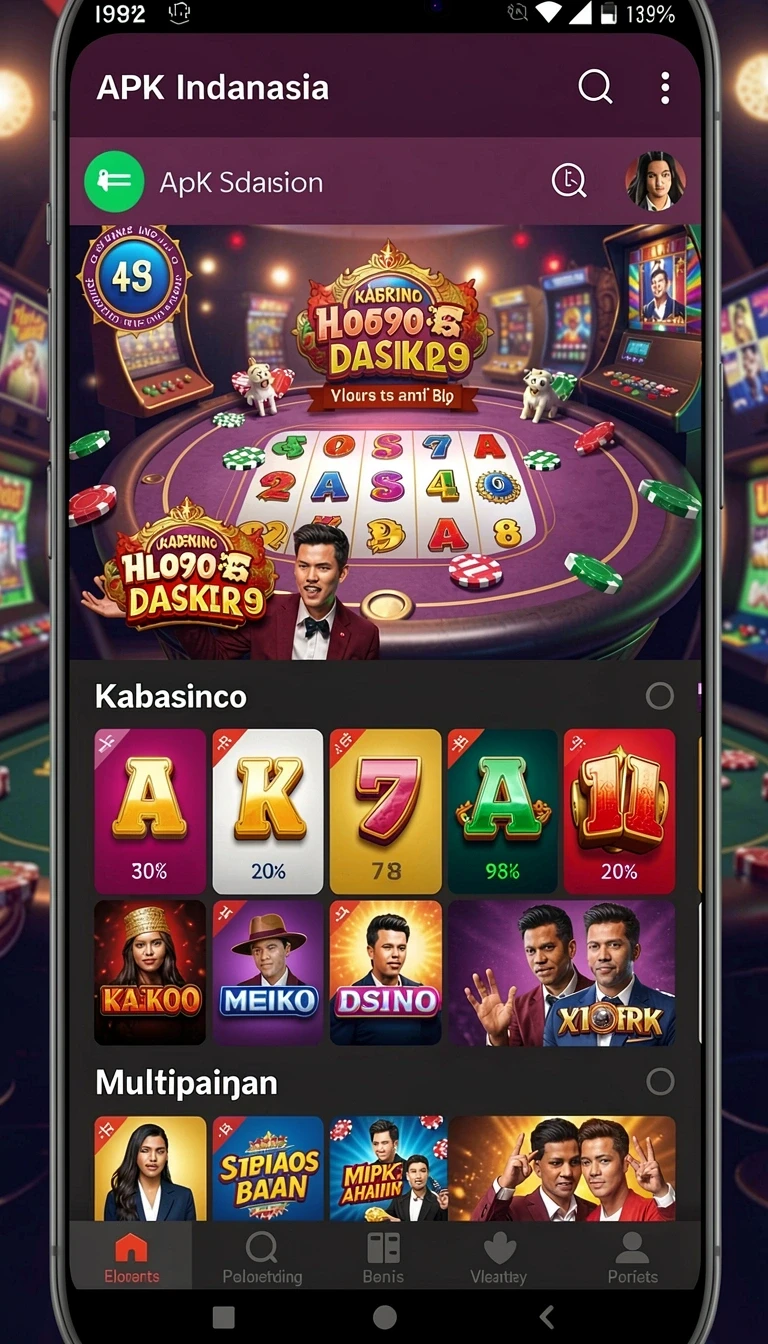 Tampilan utama aplikasi Review Aplikasi yy123 yang intuitif dan efisien.