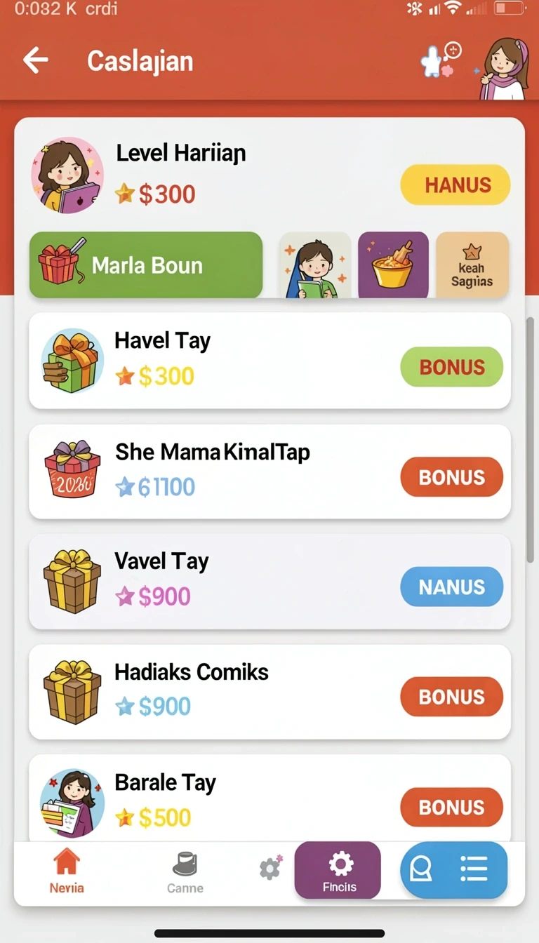 Tampilan utama aplikasi Review Aplikasi ratu123 yang intuitif dan efisien.