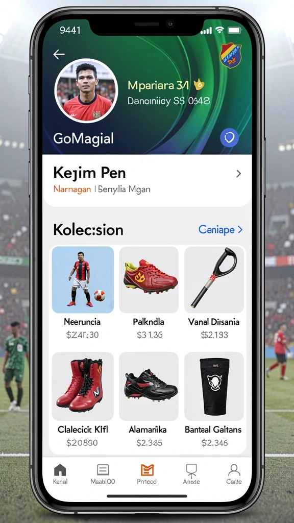 Tampilan utama aplikasi Review Aplikasi contests yang intuitif dan efisien.